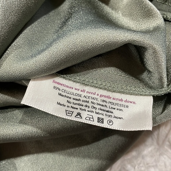 MM Lafleur The Elana Dress Moss 3/4 Sleeve Shift - Picture 8 of 13